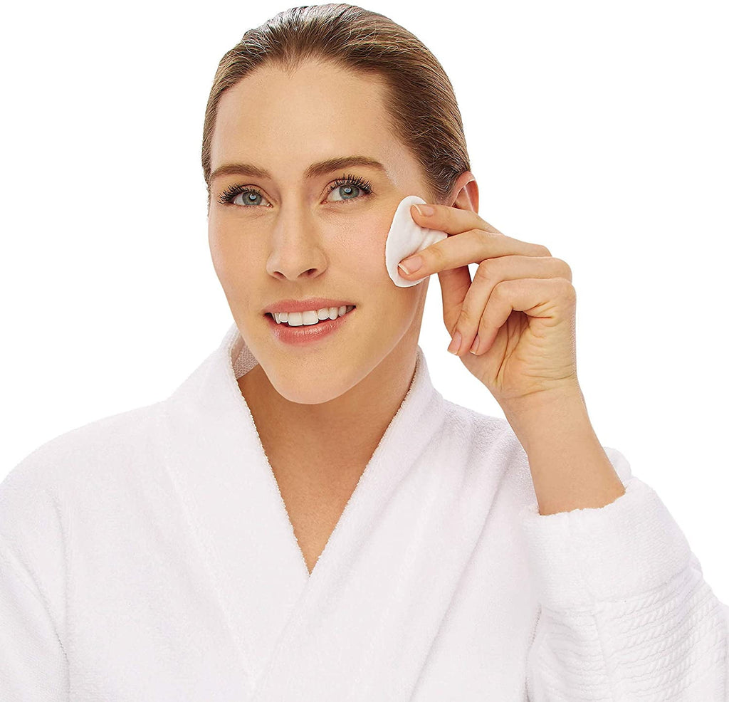 Simply Soft Cotton Rounds, 100% Cotton Absorbent and Textured Cotton Pads, Lint-Free, 300 Count