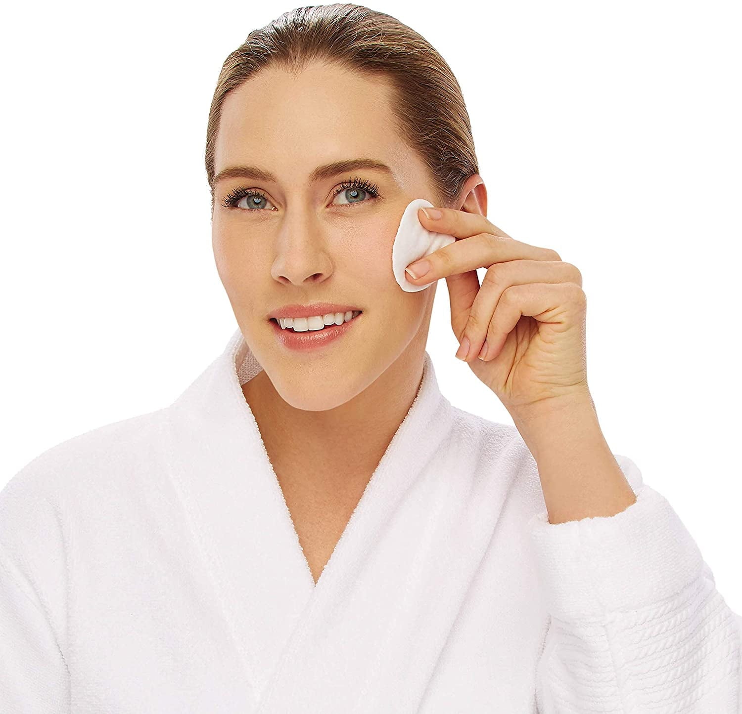 Simply Soft Cotton Rounds, 100% Cotton Absorbent and Textured Cotton Pads, Lint-Free, 300 Count