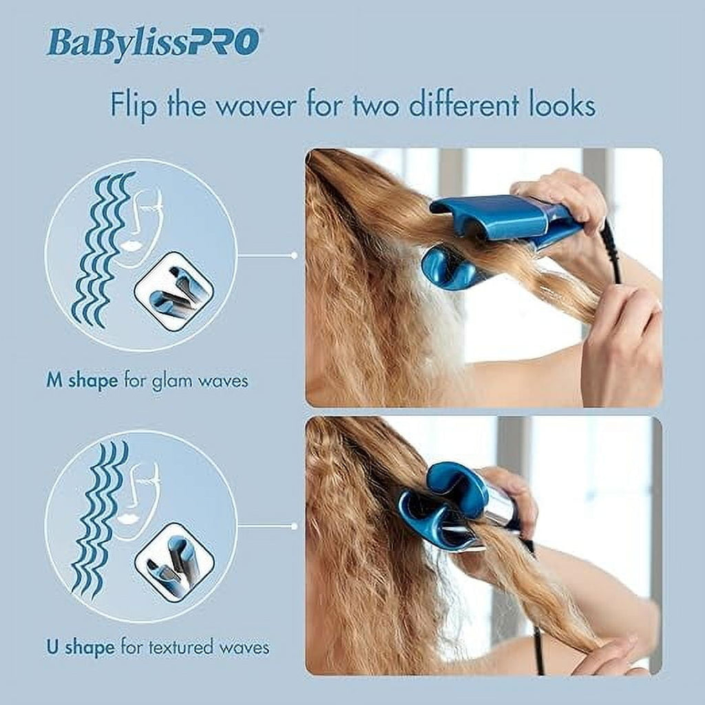 BaBylissPRO Nano Titanium Compact Deep Waver