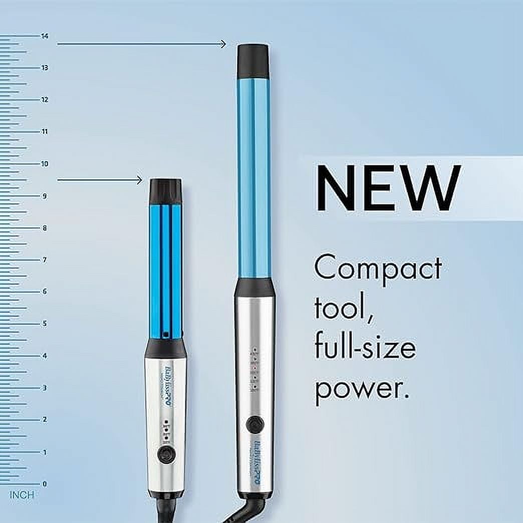 BaBylissPRO Nano Titanium Compact 1" Curling Iron Wand