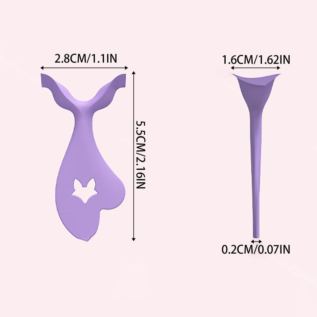 Eye Makeup Aid Tool Multifunctional Beauty Stamp Gadget for Effortless Winged Silicone Applicator Lazy Card Makeup Helper